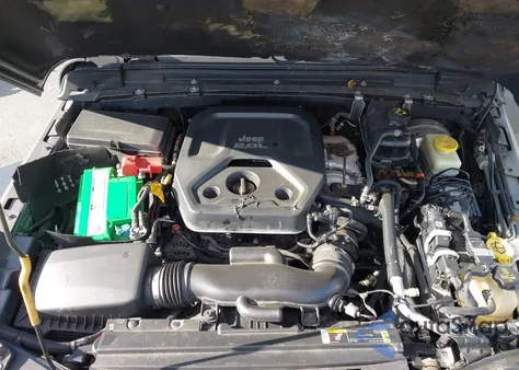 2021 Jeep Wrangler Unlimited Sport Altitude 4X4 z USA, uszkodzony, nr VIN 1C4HJXDN4MW576983